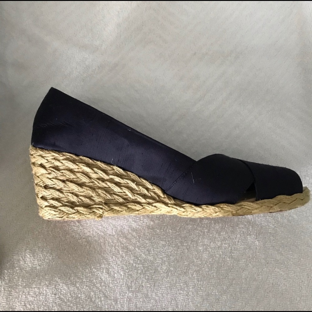 Ralph Lauren Navy espadrille Ladies size 8